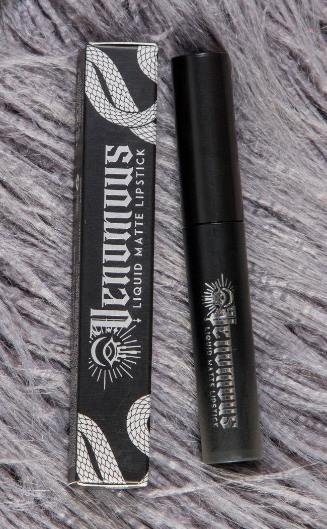 Fallen | True Black Matte Lipstick-Evil Eye Cosmetics-Tragic Beautiful