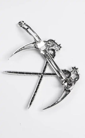 Fear the Reaper Hair Clip-Gothic Jewellery-Tragic Beautiful