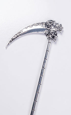 Fear the Reaper Hair Stick-Gothic Jewellery-Tragic Beautiful