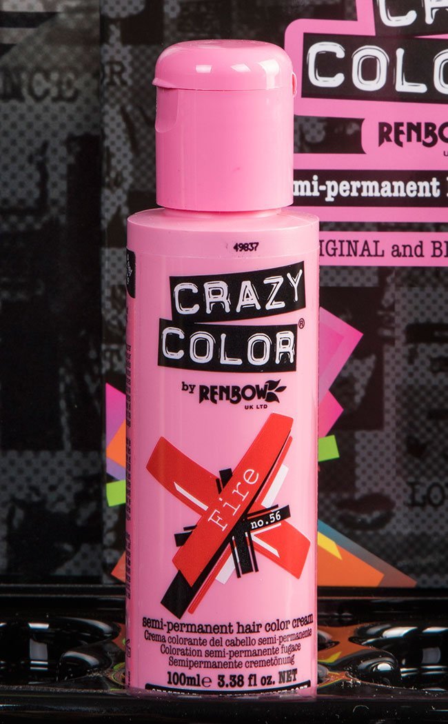 Fire Hair Colour-Crazy Color-Tragic Beautiful