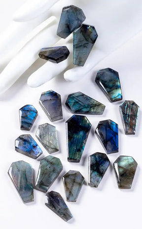 Flashy Labradorite Crystal Coffins-Crystals-Tragic Beautiful
