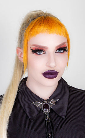 Forbidden | Smoky Purple Matte Lipstick-Evil Eye Cosmetics-Tragic Beautiful