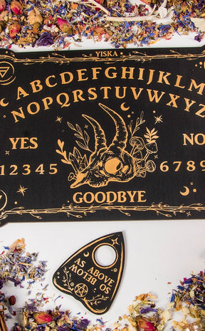Forest Skull Spirit Board & Planchette Set-Yiska-Tragic Beautiful