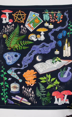 Forest Witch Tapestry-Drop Dead Gorgeous-Tragic Beautiful