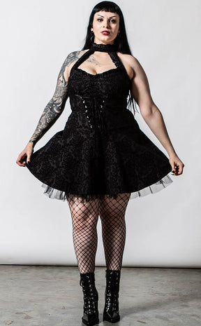Ghoulish Party Dress-Killstar-Tragic Beautiful