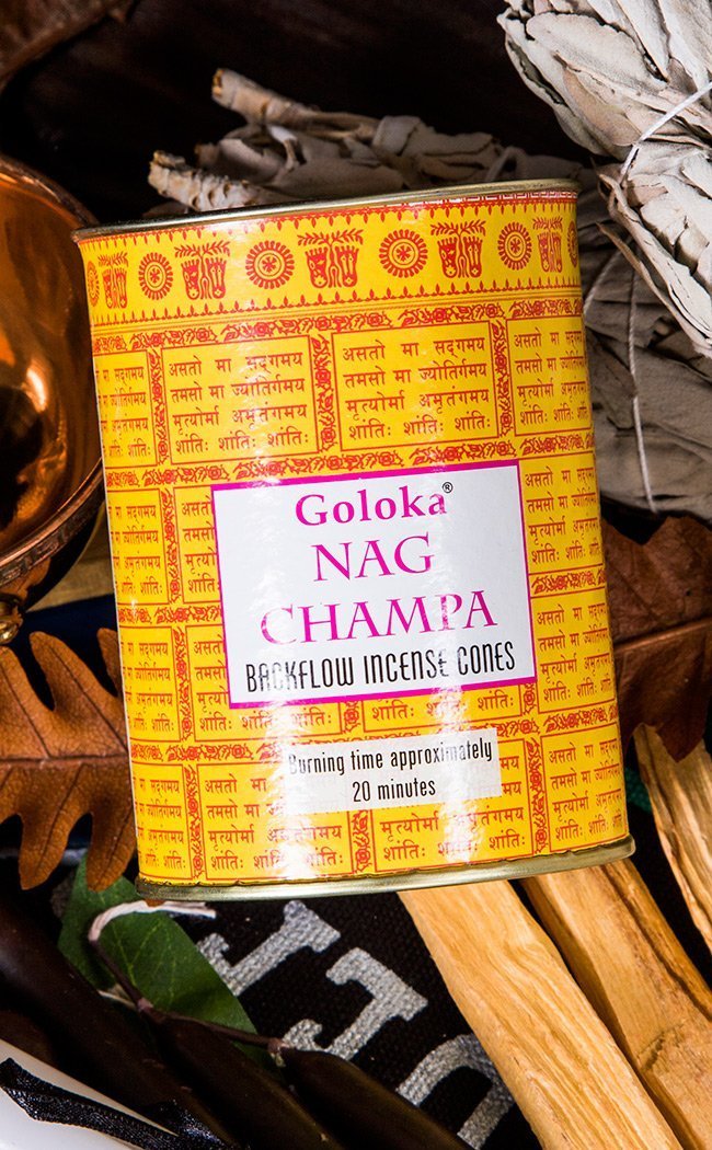Goloka Backflow Incense Cones-Incense-Tragic Beautiful