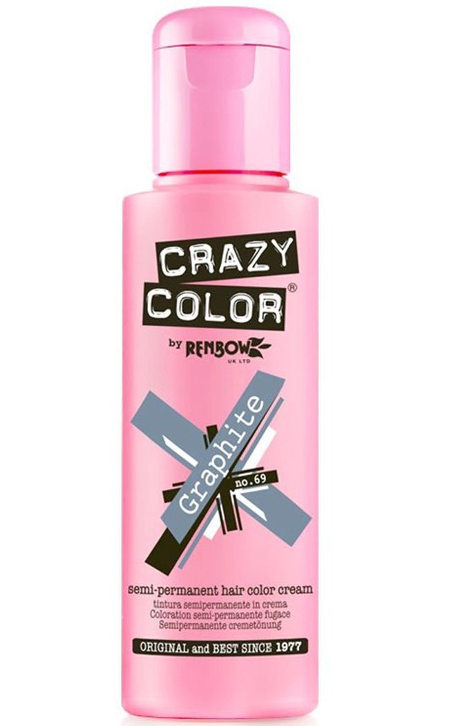 Graphite Hair Colour-Crazy Color-Tragic Beautiful