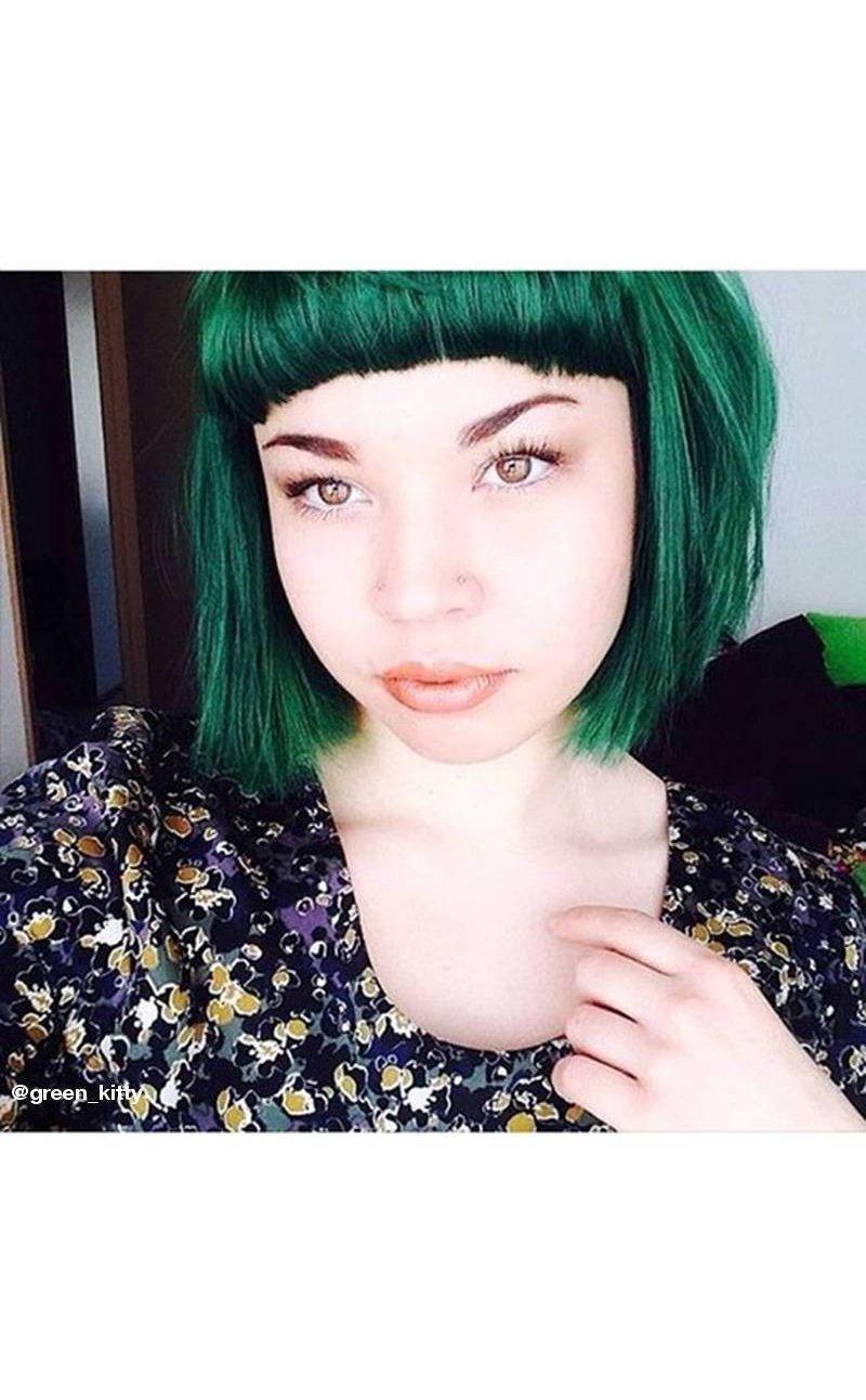 Amplified Green Envy Hair Dye-Manic Panic-Tragic Beautiful