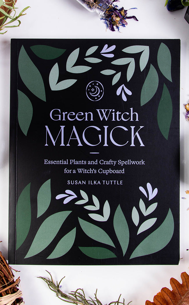 Green Witch Magick-Occult Books-Tragic Beautiful