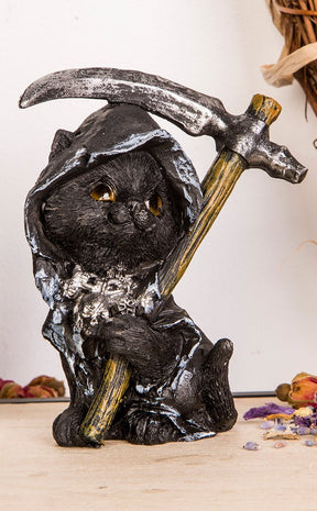Grim Cat Merchants | Figure Duo-Gothic Gifts-Tragic Beautiful