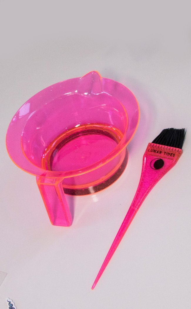 Hot Pink Glitter Tint Brush Set-Lunar Tides-Tragic Beautiful