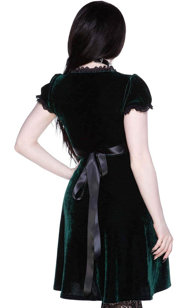 Killstar Australia | Heather Green Babydoll Dress | Gothic Clothing Killstar Australia | Heather Green Babydoll Dress | Gothic Clothing