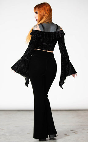 Hellmina Burnout Bardot Top-Killstar-Tragic Beautiful