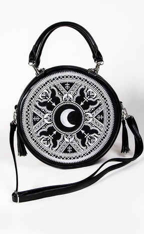 Henna Round Bag | White-Restyle-Tragic Beautiful