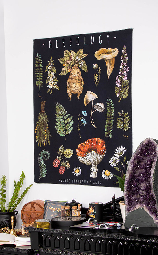 Herbology Tapestry-Drop Dead Gorgeous-Tragic Beautiful