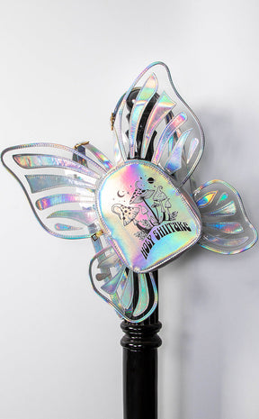 Holo Butterfly Mini Backpack | Holy Shiitake-Drop Dead Gorgeous-Tragic Beautiful