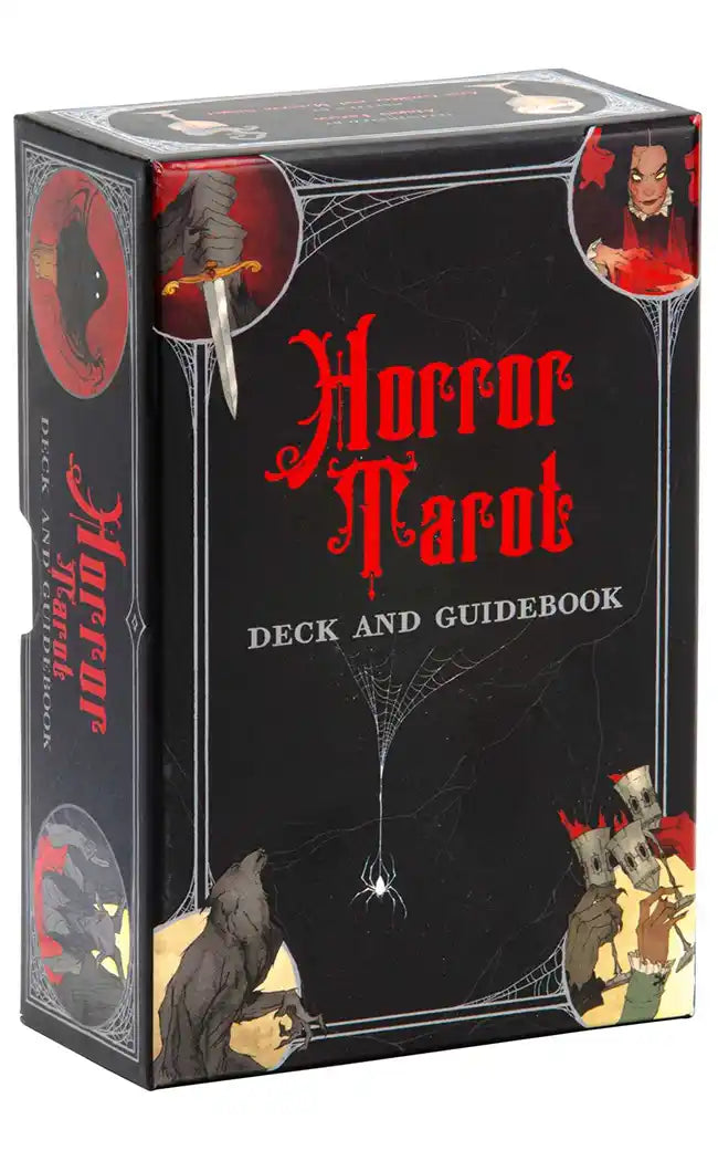 Horror Tarot Deck & Guidebook-Occult Books-Tragic Beautiful