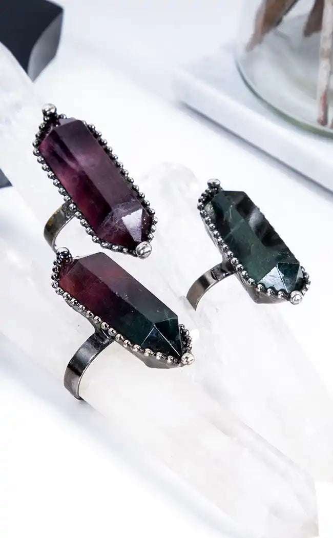 Rainbow online fluorite ring