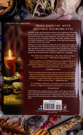 Incense, Crafting and Use of Magickal Scents-Occult Books-Tragic Beautiful