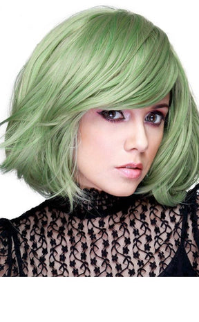 Jade Dark Mint Bobbed Wig-Rockstar Wigs-Tragic Beautiful