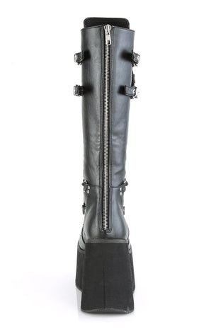 Kera-200 Knee High Platform Boots (Au Stock)-Demonia-Tragic Beautiful