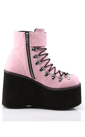 KERA-21 Baby Pink Boots-Demonia-Tragic Beautiful