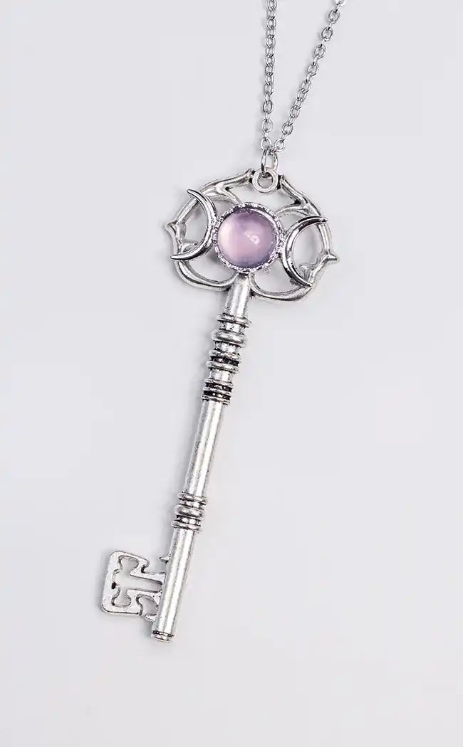 Key to the Goddess Necklace-Gothic Jewellery-Tragic Beautiful