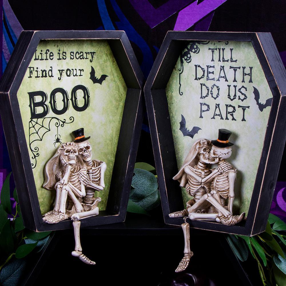 Life is Scary Find Your Boo Wall Plaque-Nemesis Now-Tragic Beautiful