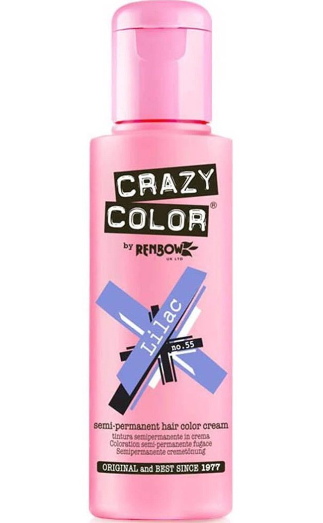 Lilac Hair Colour-Crazy Color-Tragic Beautiful