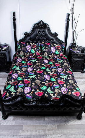 Love Elixir Quilt Cover Set & Pillowcases-Drop Dead Gorgeous-Tragic Beautiful