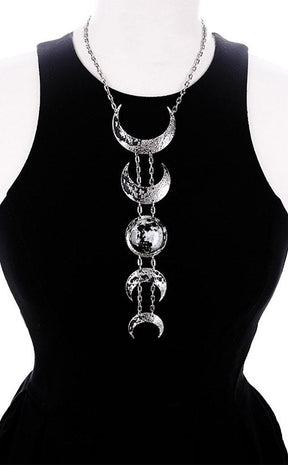 Lunar Necklace | Silver-Restyle-Tragic Beautiful