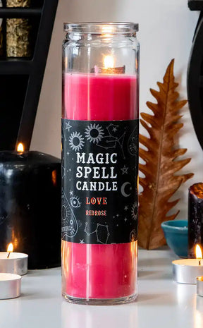 Magic Spell Candle | Red | Love & Passion-Candle Magic-Tragic Beautiful