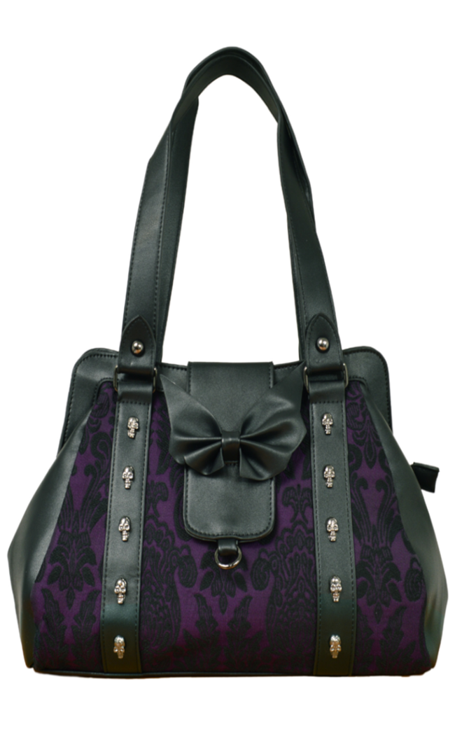 Maplesage Handbag | Purple-Banned Apparel-Tragic Beautiful