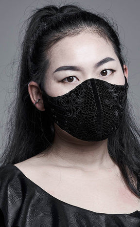 Melodrama Face Mask-Punk Rave-Tragic Beautiful