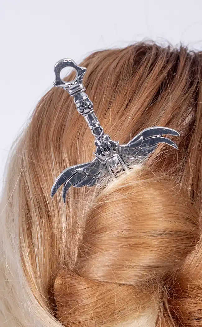 Minerva Hair Stick-Gothic Jewellery-Tragic Beautiful