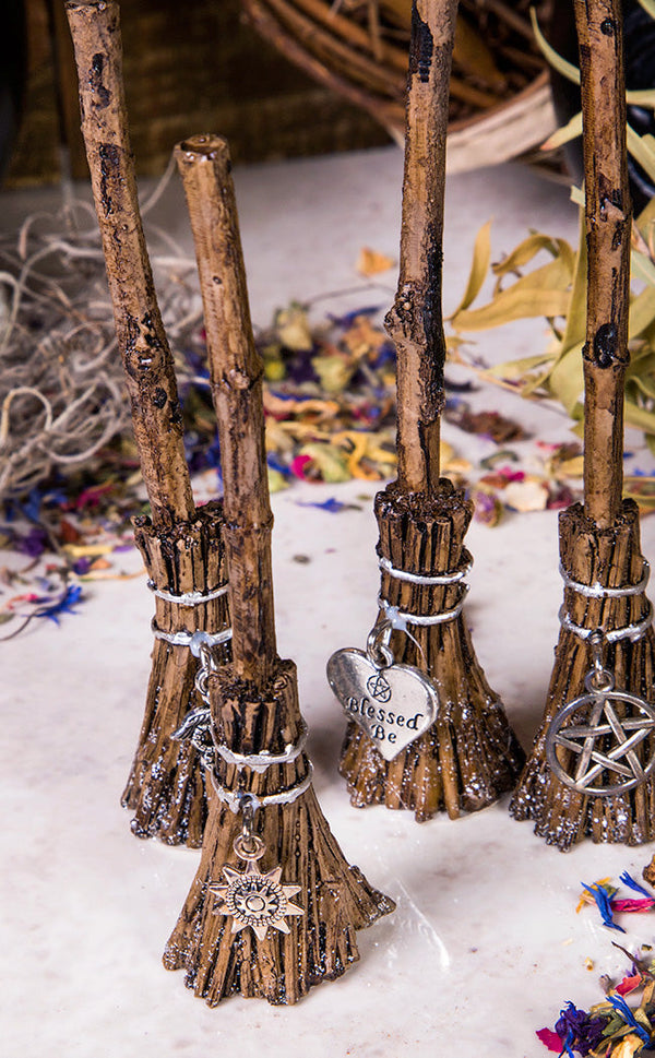 Besom Wiccan Broom Shop Pagan Altar Tools & Witchcraft Australia