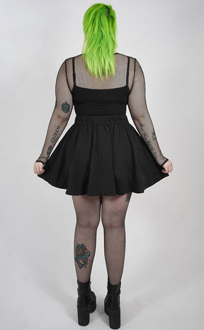 Moonrise Mini Skirt | Plus Size-Punk Rave-Tragic Beautiful