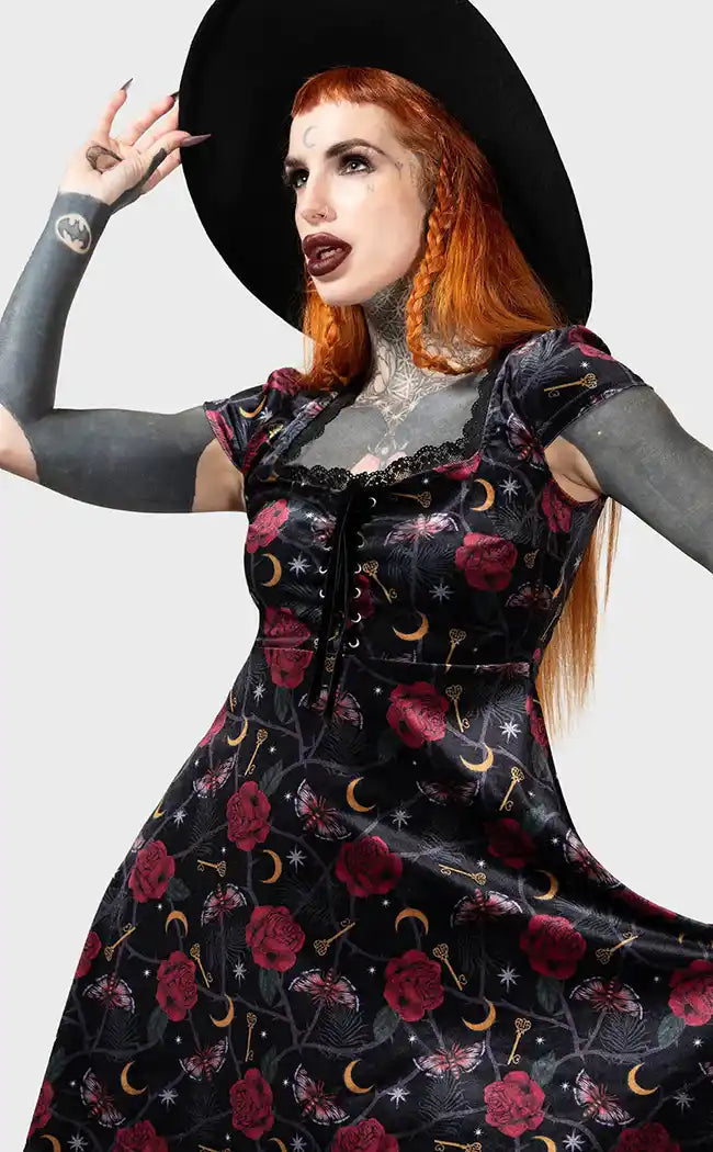 Morgaine Dress | Killstar Australia | Gothic & Witchy Clothing Morgaine Dress | Killstar Australia | Gothic & Witchy Clothing