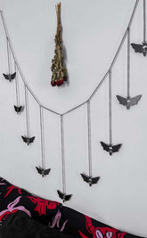 Moth Hanging Banner-Killstar-Tragic Beautiful
