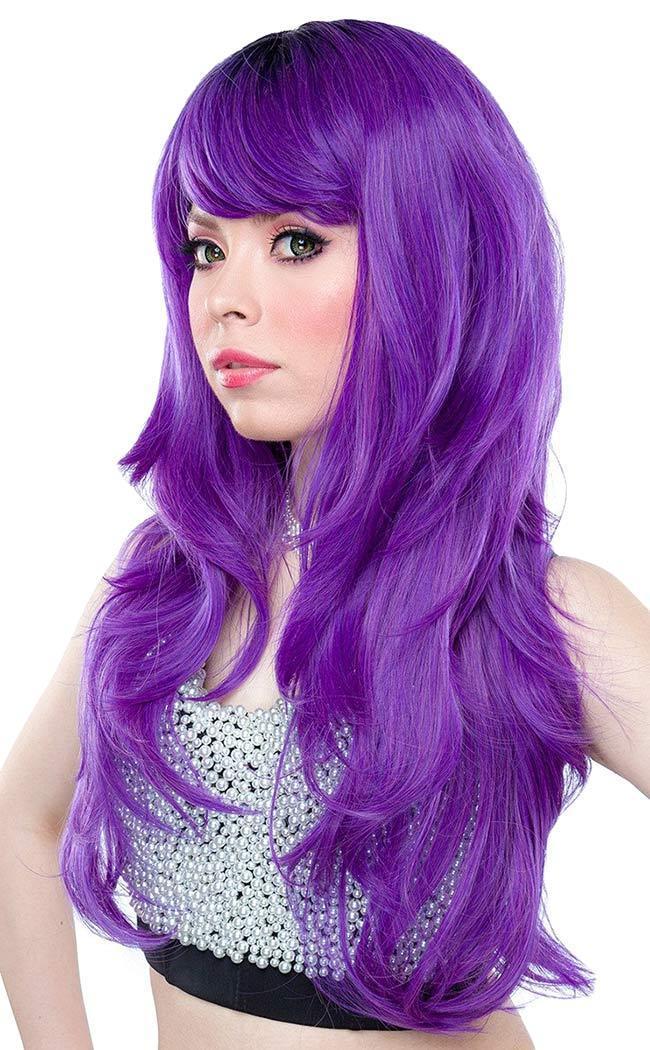 Natsuko Purple Wig-Rockstar Wigs-Tragic Beautiful