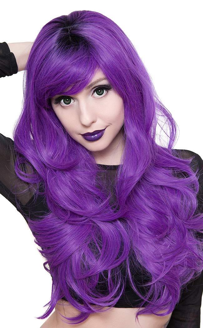 Natsuko Purple Wig-Rockstar Wigs-Tragic Beautiful