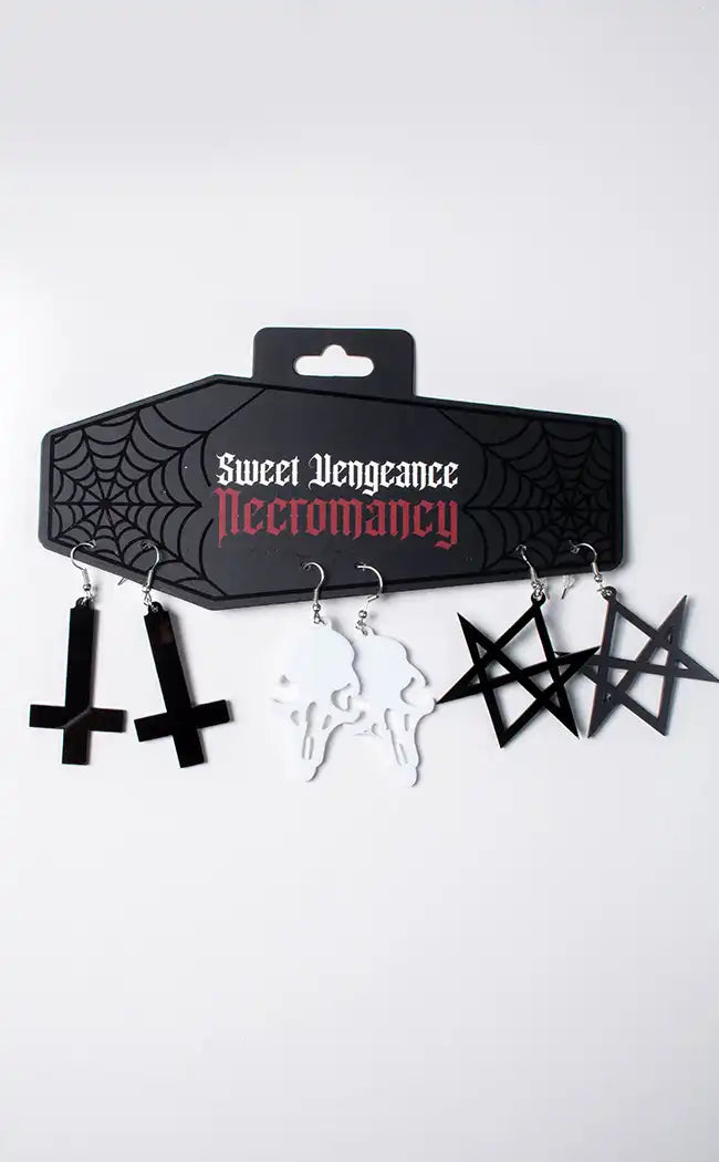Necromancy Earring Pack | Set of 3-Sweet Vengeance-Tragic Beautiful