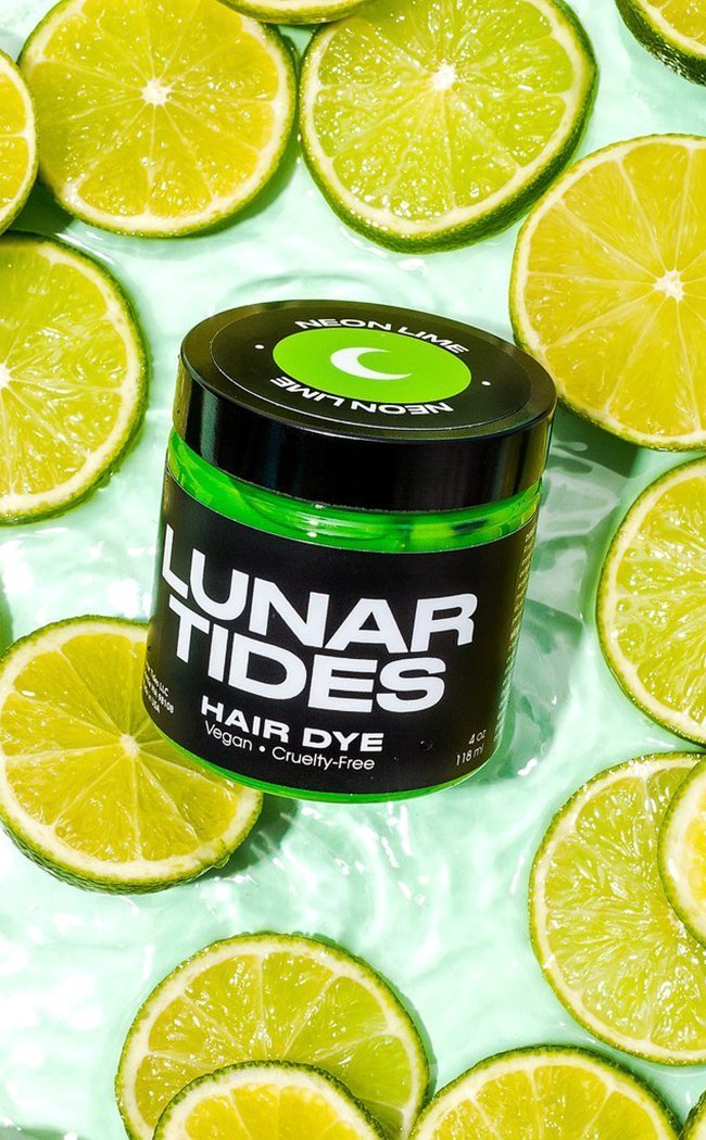 Neon Lime Hair Dye-Lunar Tides-Tragic Beautiful
