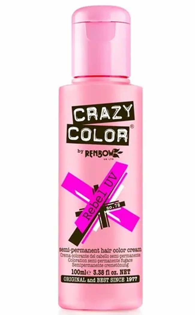 Neon Rebel UV Hair Colour-Crazy Color-Tragic Beautiful