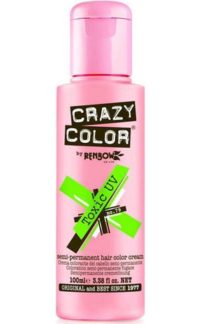 Neon Toxic UV Hair Colour-Crazy Color-Tragic Beautiful