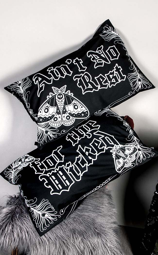 No Rest Pillow Slip Set-Drop Dead Gorgeous-Tragic Beautiful