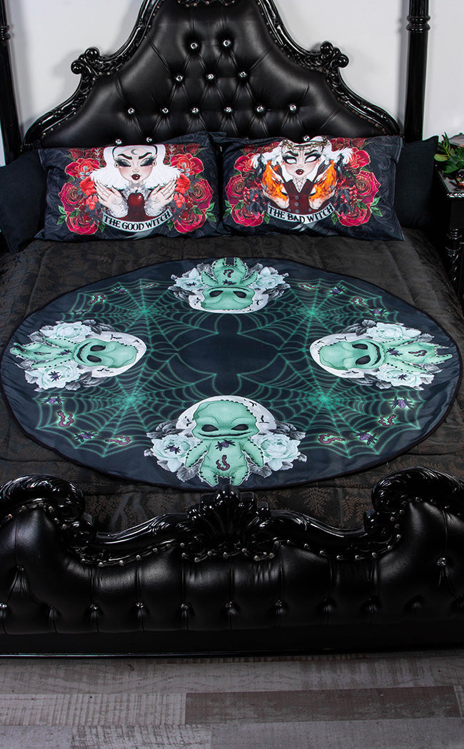 Oogie Boogie Tablecloth | Round-Rose Demon-Tragic Beautiful