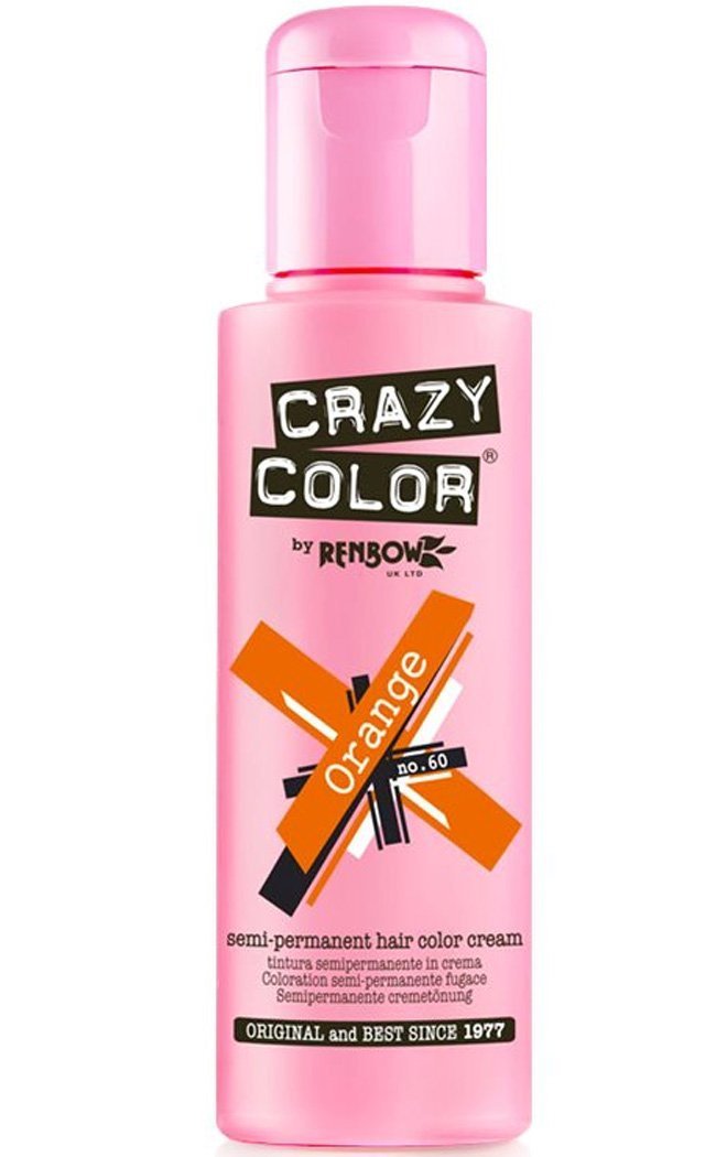 Orange Hair Colour-Crazy Color-Tragic Beautiful