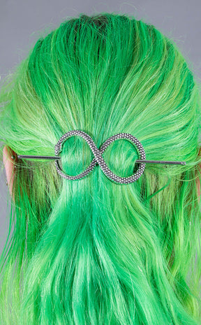 Ouroboros Hair Pin-Gothic Jewellery-Tragic Beautiful