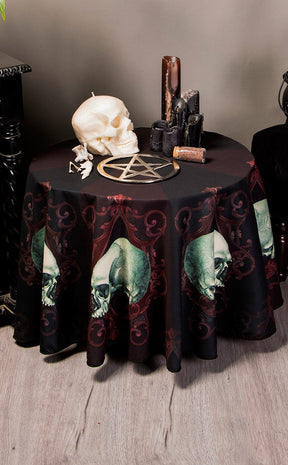 Parlour Tricks Tablecloth | Round-Tragic Beautiful-Tragic Beautiful
